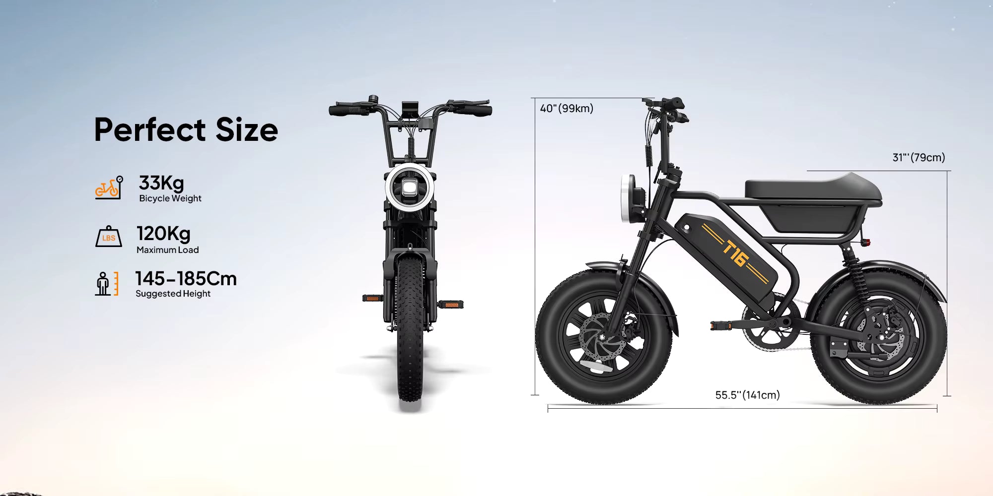 Bike Legend Vélo électrique  T16