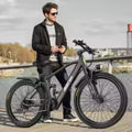 Vélo électrique Aairsk GT900, double suspension, gears à 21 vitesses