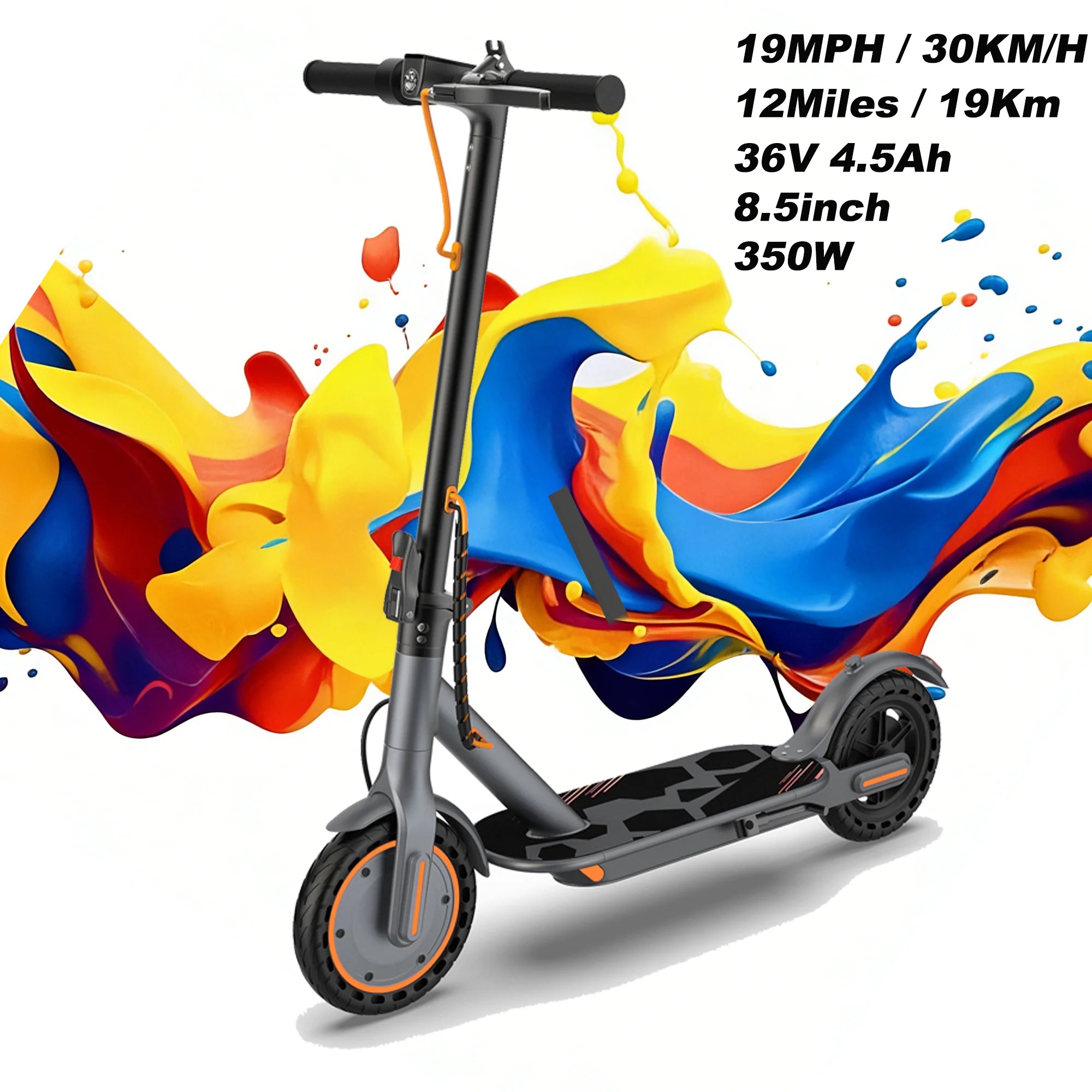 Trottinette Électrique 350W Pliable – 20km, App Mobile & 3 Vitesses