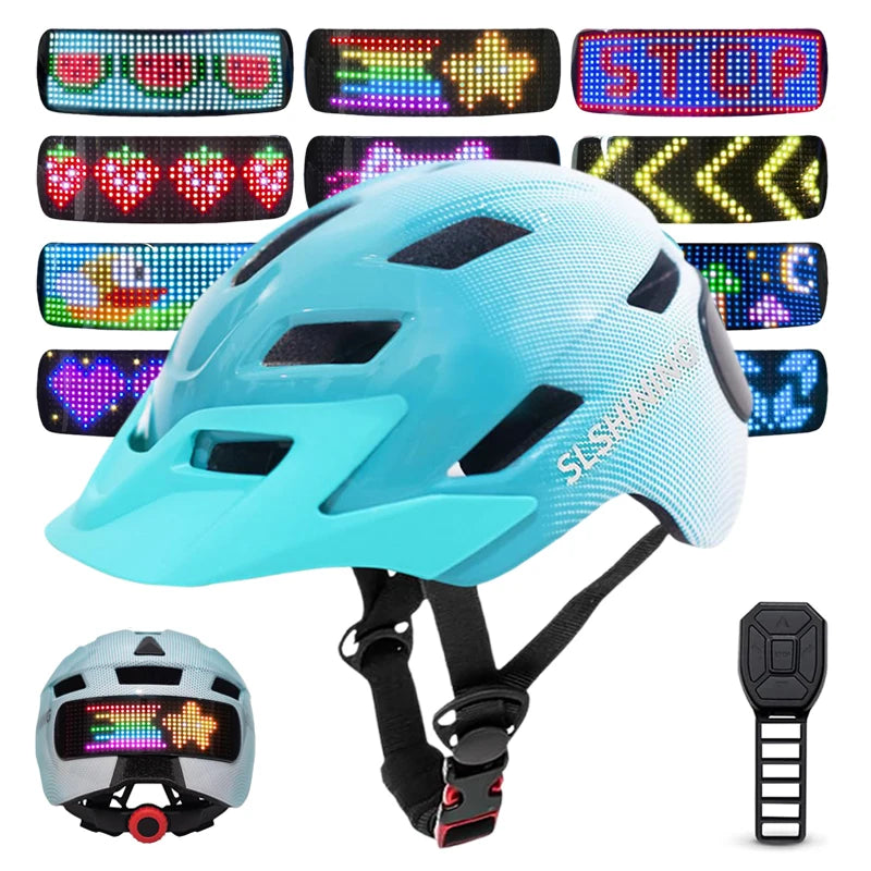 Casque Vélo Enfant avec LED – Sécurité & Confort
