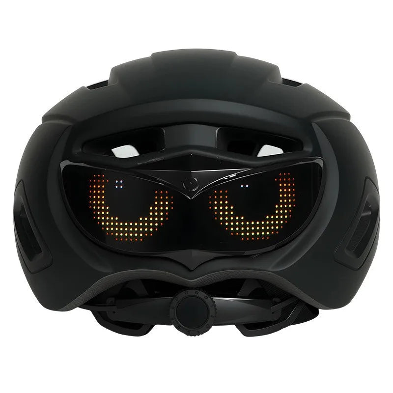 Casque Vélo & Moto LED Demon Eye – Sécurité Nocturne