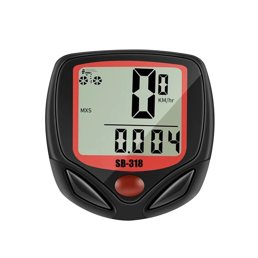 Compteur Vélo Filaire Multifonction – 15 Fonctions & Écran LCD