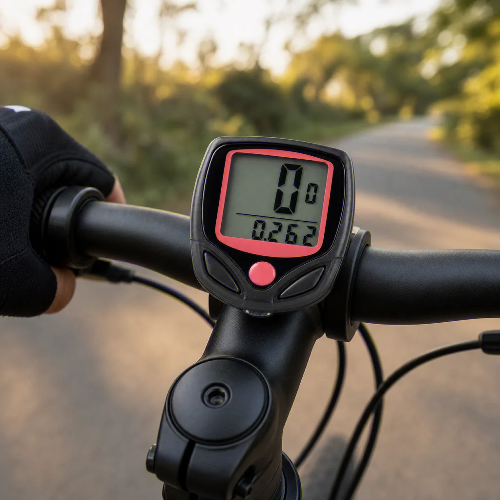 Compteur Vélo Filaire Multifonction – 15 Fonctions & Écran LCD