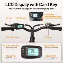 Vélo électrique Aairsk SU7, moteur puissant de 250 W, batterie au lithium 36 V 13 Ah
