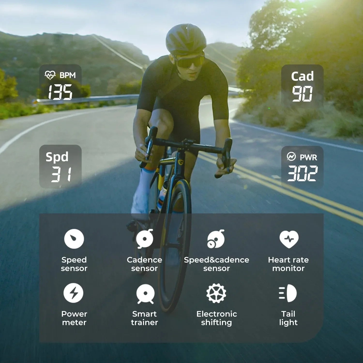 Compteur GPS Vélo GEOID CC600 – Écran Couleur & Wi-Fi