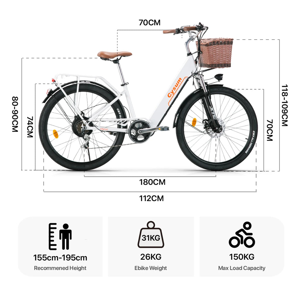 Bike Legend CYSUM Cityrun 26