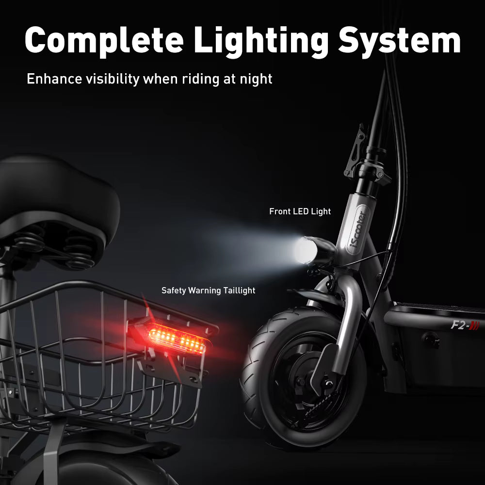 Trottinette électrique iScooter 500W, trottinette pliable,