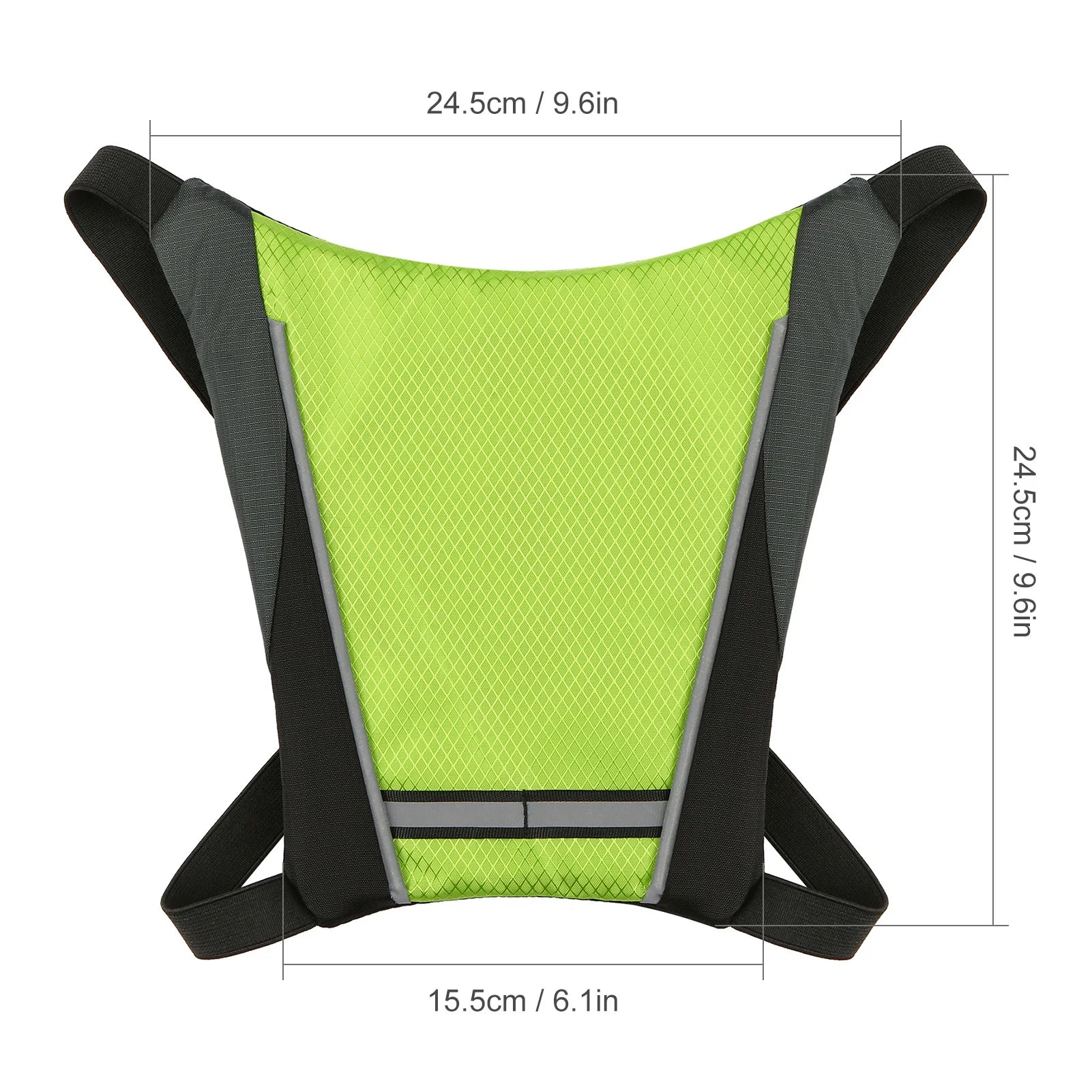 Gilet Réfléchissant LED Vélo – Clignotants & Télécommande
