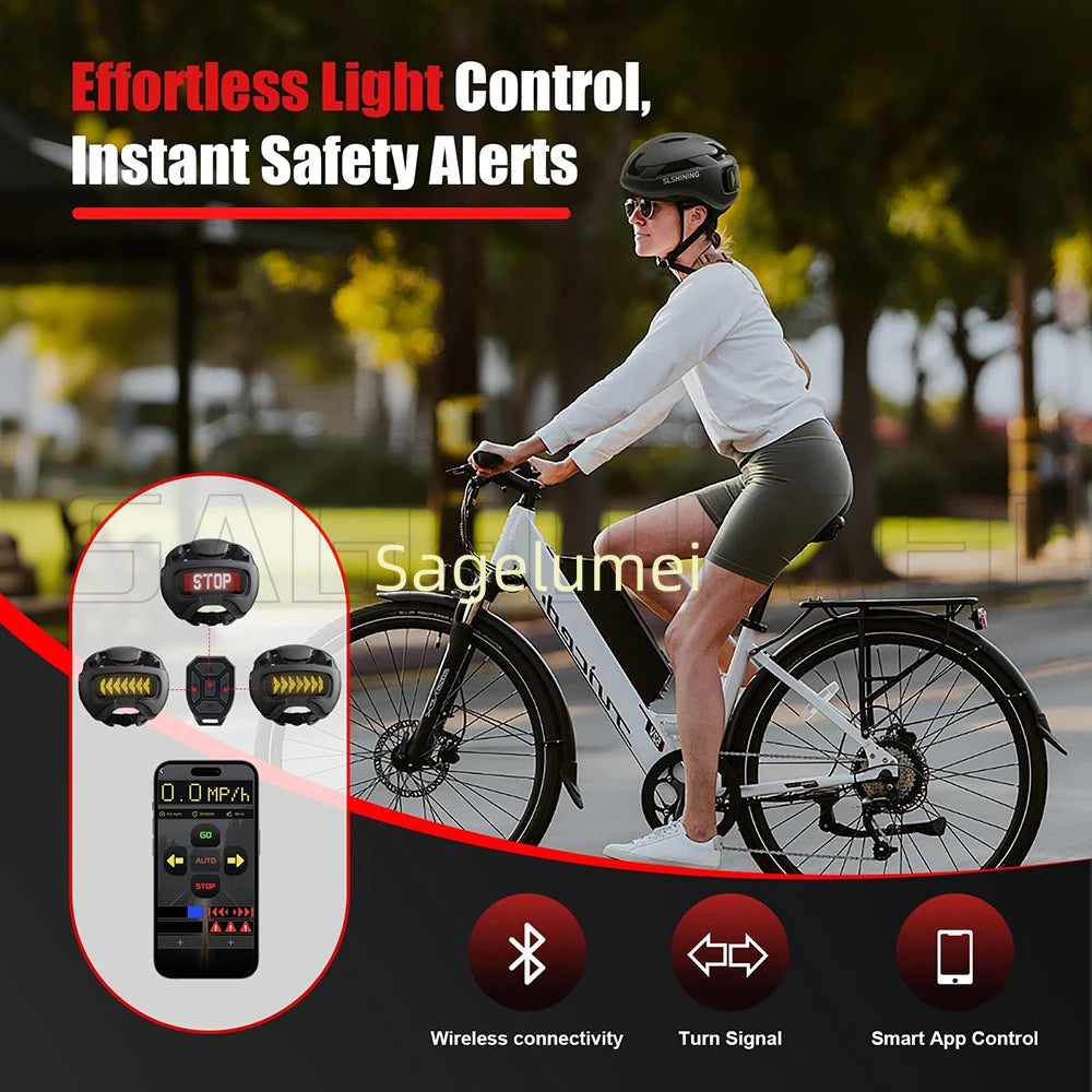 Casque Vélo LED Affichage Couleur – Réglable 58-61cm