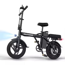 Vélo électrique pliable 500W 48V 9Ah en stock UE, 22MPH 40 miles, 14 pouces